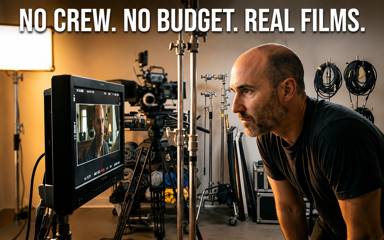 AI Filmmaking: Create Short Films With No Crew, No Budget